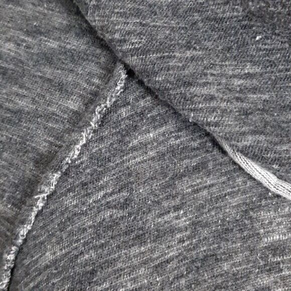 Free People FP Beach Two Body Raglan Tunic Top Sweater Cowl Neck Gray One Size - Picture 6 of 15